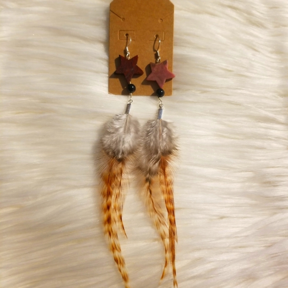 Feather Earrings